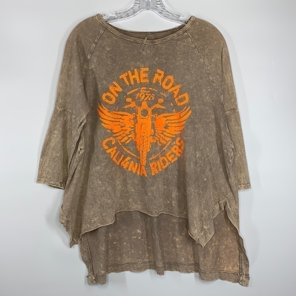 JC Fits INC On The Road Cali4nia Riders Motorcycle Shirt S/M
